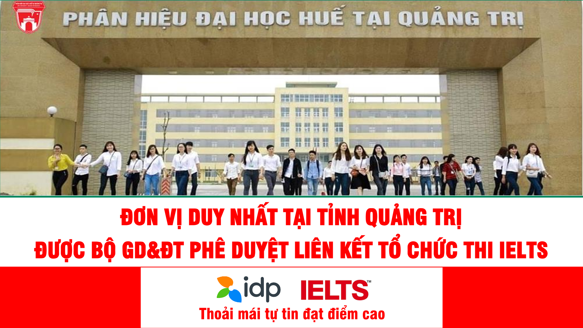 Quyết định phê duyệt liên kết tổ chức thi IELTS tại Quảng Trị